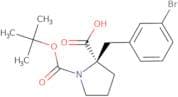 Boc-(R)-a-(3-bromobenzyl)proline