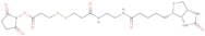 (2-[Biotinamido]ethylamido)-3,3'-dithiodipropionic acid N-hydroxysuccinimide ester