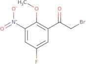 2-Bromo-1-(5-fluoro-2-methoxy-3-nitrophenyl)ethanone
