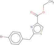 2-(4-Bromobenzyl)thiazole-4-carboxylic acid ethyl ester
