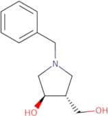(3R,4R)-1-Benzyl-4-hydroxy-3-pyrrolidinemethanol