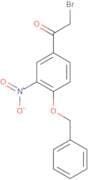 1-(4-(Benzyloxy)-3-nitrophenyl)-2-bromoethanone