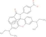 3',6'-Bis(diethylamino)-2-(4-nitrophenyl)spiro[isoindole-1,9'-xanthene]-3-one