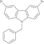 9-Benzyl-3,6-dibromocarbazole