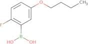 5-Butoxy-2-Fluorophenylboronic Acid