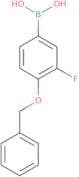 4-(Benzyloxy)-3-fluorophenylboronic acid