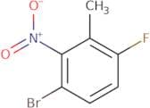 1-Bromo-4-fluoro-3-methyl-2-nitrobenzene
