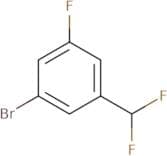 1-Bromo-3-(difluoromethyl)-5-fluorobenzene