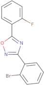 3-(2-Bromophenyl)-5-(2-fluorophenyl)-1,2,4-oxadiazole