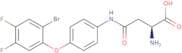 N-[4-(2-Bromo-4,5-difluorophenoxy)phenyl]-L-asparagine