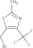5-(Bromomethyl)-2-methyl-4-(trifluoromethyl)-1,3-thiazole