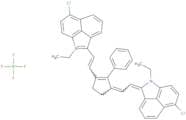 6-Chloro-2-[2-(3-[(6-chloro-1-ethylbenz[c,d,]indole-2[1H]-ylidene)ethylidene]-2-phenyl-1-cyclopent…