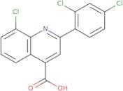 8-Chloro-2-(2,4-dichlorophenyl)quinoline-4-carboxylic acid
