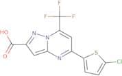 5-(5-Chlorothien-2-yl)-7-(trifluoromethyl)pyrazolo[1,5-a]pyrimidine-2-carboxylic acid
