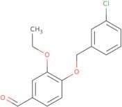 4-[(3-Chlorobenzyl)oxy]-3-ethoxybenzaldehyde