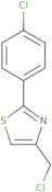 4-(Chloromethyl)-2-(4-chlorophenyl)-1,3-thiazole