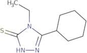 5-Cyclohexyl-4-ethyl-4H-1,2,4-triazole-3-thiol