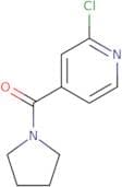 2-Chloro-4-(pyrrolidin-1-ylcarbonyl)pyridine