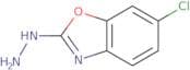 6-Chloro-2-hydrazino-1,3-benzoxazole