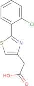 [2-(2-Chlorophenyl)-1,3-thiazol-4-yl]acetic acid hydrochloride