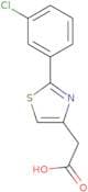 [2-(3-Chlorophenyl)-1,3-thiazol-4-yl]acetic acid