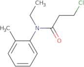 3-Chloro-N-ethyl-N-(2-methylphenyl)propanamide
