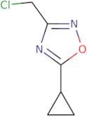 3-(Chloromethyl)-5-cyclopropyl-1,2,4-oxadiazole