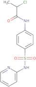 2-Chloro-N-{4-[(pyridin-2-ylamino)sulfonyl]phenyl}propanamide