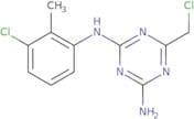 6-(Chloromethyl)-N-(3-chloro-2-methylphenyl)-1,3,5-triazine-2,4-diamine