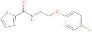 N-[2-(4-Chlorophenoxy)ethyl]thiophene-2-carboxamide