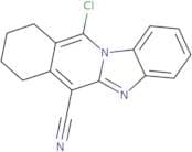 11-Chloro-7,8,9,10-tetrahydrobenzimidazo[1,2-b]isoquinoline-6-carbonitrile