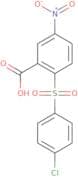 2-[(4-Chlorophenyl)sulfonyl]-5-nitrobenzoic acid