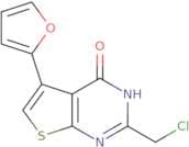 2-(Chloromethyl)-5-(2-furyl)thieno[2,3-d]pyrimidin-4(3H)-one