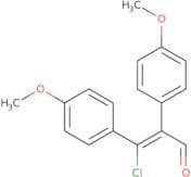3-Chloro-2,3-bis(4-methoxyphenyl)acrylaldehyde