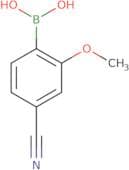 (4-Cyano-2-methoxyphenyl)boronic acid