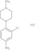 3-Chloro-4-(4-methylpiperazin-1-yl)aniline hydrochloride
