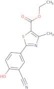2-(3-Cyano-4-hydroxyphenyl)-4-methyl-5-thiazolecarboxylicacid ethylester
