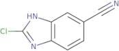 2-Chloro-1H-benzo[d]imidazole-5-carbonitrile