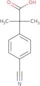 2-(4-Cyanophenyl)-2-methylpropanoic acid