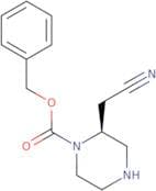 Benzyl (S)-2-(Cyanomethyl)piperazine-1-carboxylate