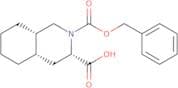 (3S,4aS,8aS)-2-Carbobenzyloxy-decahydro-3-isoquinolinecarboxylic acid