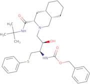[3S-(3S,4aS,8aS,2'R,3'R)]-2-[3'-N-Cbz-amino-2'-hydroxy-4'-(phenyl)thio]butyldecahydroisoquinoline-…