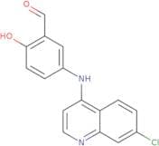 5-[(7-Chloro-4-quinolinyl)amino]-2-hydroxybenzaldehyde