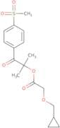 2-(Cyclopropylmethoxy)-acetic Acid 1,1-Dimethyl-2-[4-(methylsulfonyl)phenyl]-2-oxoethyl Ester