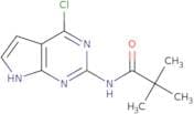 N-(4-Chloro-7H-pyrrolo[2,3-d]pyrimidin-2-yl)-2,2-dimethylpropionamide