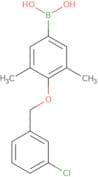 4-(3'-Chlorobenzyloxy)-3,5-dimethylphenylboronic acid