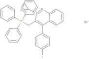 [2-Cyclopropyl-4-(4-fluorophenyl)-quinolin-3-ylmethyl]-triphenyl-phosphonium bromide