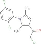 2-chloro-1-[1-(2,5-dichlorophenyl)-2,5-dimethyl-1h-pyrrol-3-yl]-1-ethanone