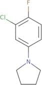 1-(3-Chloro-4-fluorophenyl)pyrrolidine