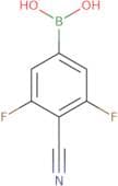 (4-Cyano-3,5-difluorophenyl)boronic acid
